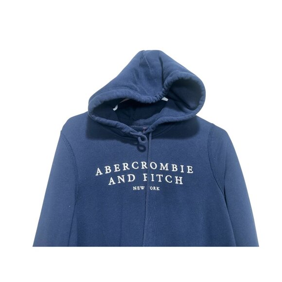 Abercrombie & Fitch Sweatpant Hoodie Set Women Small-Medium Blue Y2K 2000 School - Picture 9 of 16